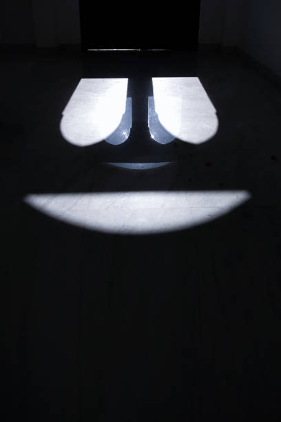 istock illusion of a face in a building 1419144163