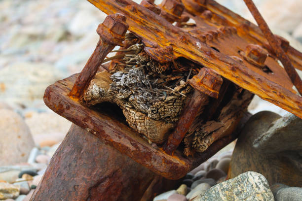 Piece of a ship wreck in Newfoundland