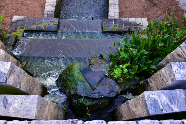 istock Atlanta park with lush landscaping 1419150604