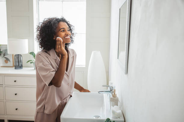 istock Taking care of her skin 1419150840