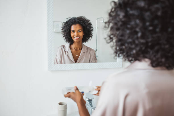 istock Taking care of her skin 1419150841