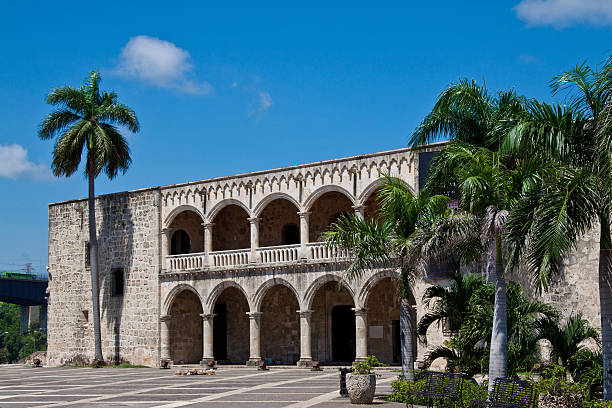 o alcázar de colón, santo domingo, república dominicana - santo domingo - fotografias e filmes do acervo