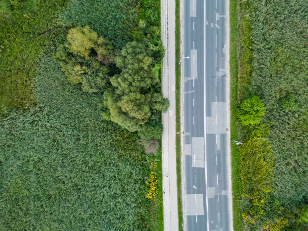 istock View at street from a drone 1419157065