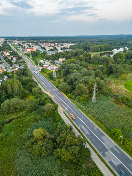 istock View at Pabianice city from a drone 1419157090