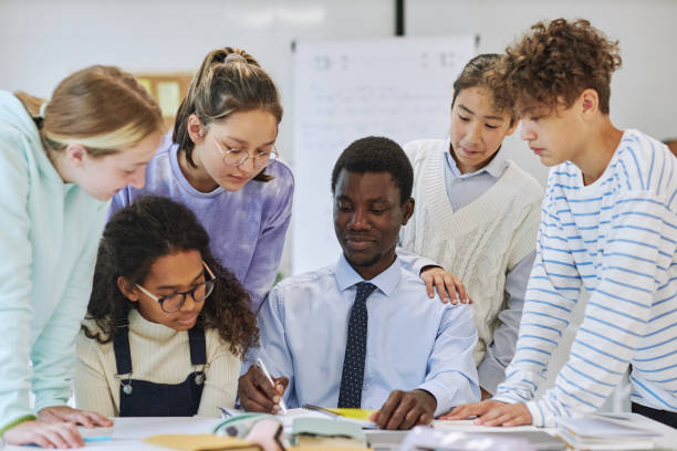 istock Multiethnic Group of Children in School 1419157192