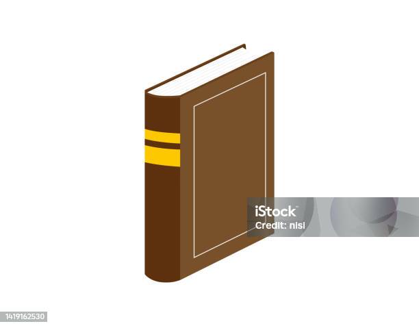 Simple Book Reference Image Vector Illustration Of The Book textbook Reference Books Stock ...