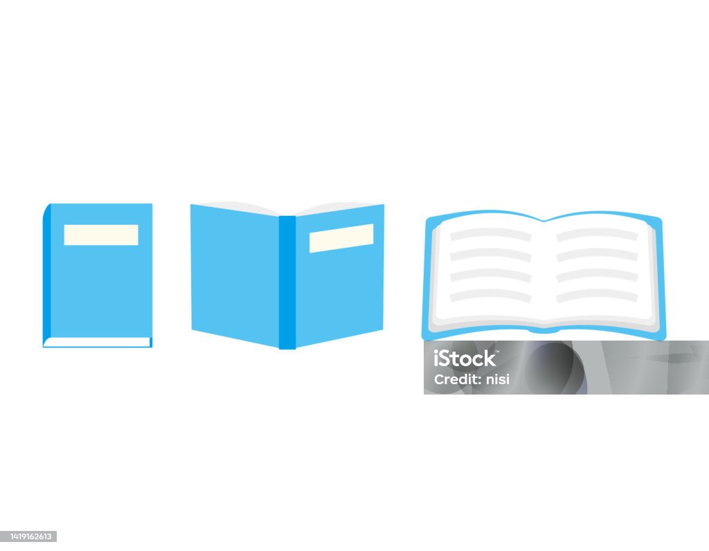 Simple Book Reference Image Vector Illustration Of The Book textbook Reference Books Stock ...