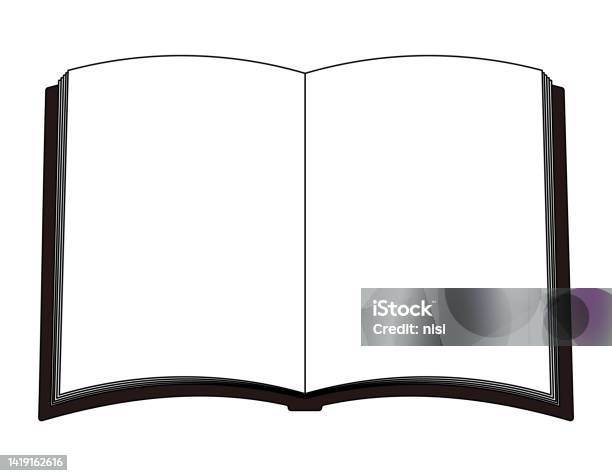 Book Reference Vector Vector Illustration Of The Book textbook Reference Books Stock ...