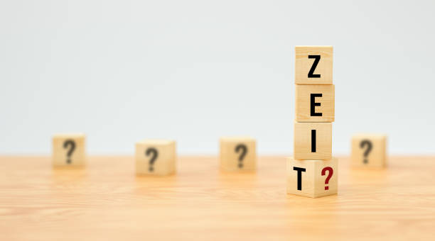 istock cubes with German message for TIME? on white background - 3d illustration 1419162727