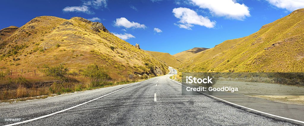 Cardrona valley road - Royalty-free Vale Foto de stock