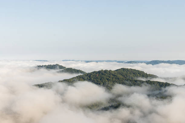 istock Mountaintops and Fog in Morning 1419169588