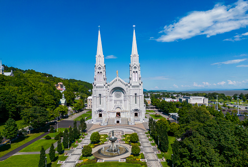 church in Chicoutimi in Canada