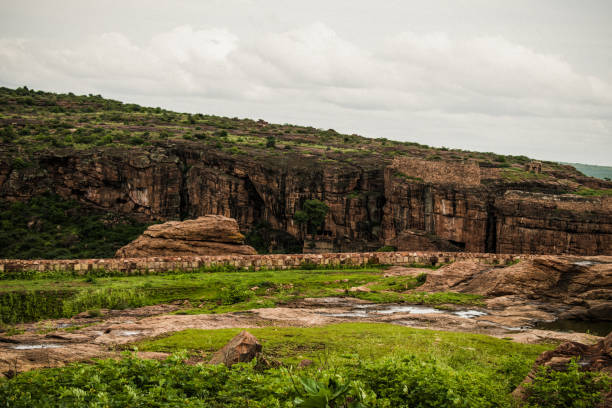 istock Beautiful view of sandstone hill top . 1419174612