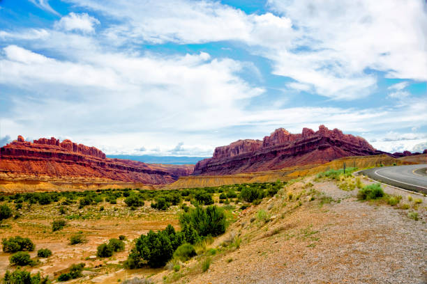 istock Road with a Beautiful Desert Landscape-Southern Utah 1419178741