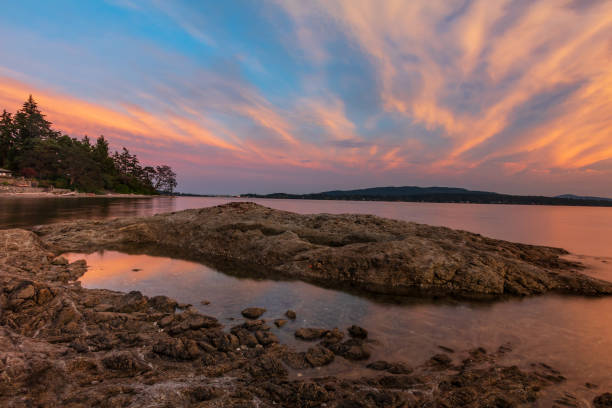 istock Beautiful British Columbia Sunset 1419180498