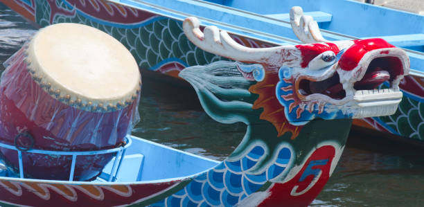 istock Asia tradition culture : drangon boat 1419209482