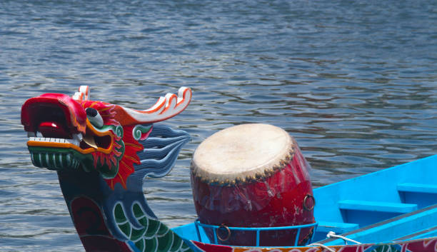 istock Asia tradition culture : drangon boat 1419209568