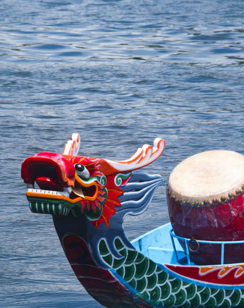 istock Asia tradition culture : drangon boat 1419209812