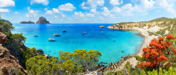 istock Landscape with Cala d’Hort, Ibiza islands 1419212365