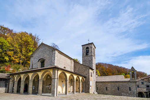 Basilica in the Franciscan sanctuary of La Verna, famous for being one of the places linked to the life of Francesco d'Assisi