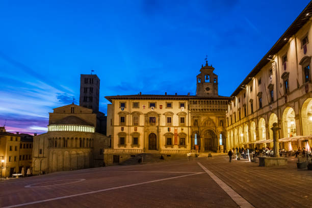istock Piazza Grande in Arezzo - Tuscany 1419220407