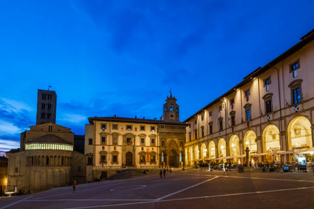 istock Piazza Grande in Arezzo - Tuscany 1419220595