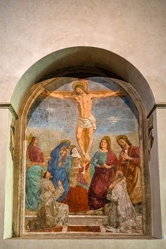 Fresco in the Cathedral of Sansepolcro