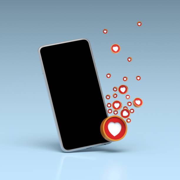 istock Smartphone with hearts to symbolize likes on a social media post 1419229984