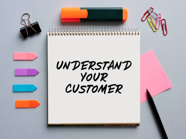istock The message understand your customer written on a notebook on office desktop. Customer care in business 1419231417