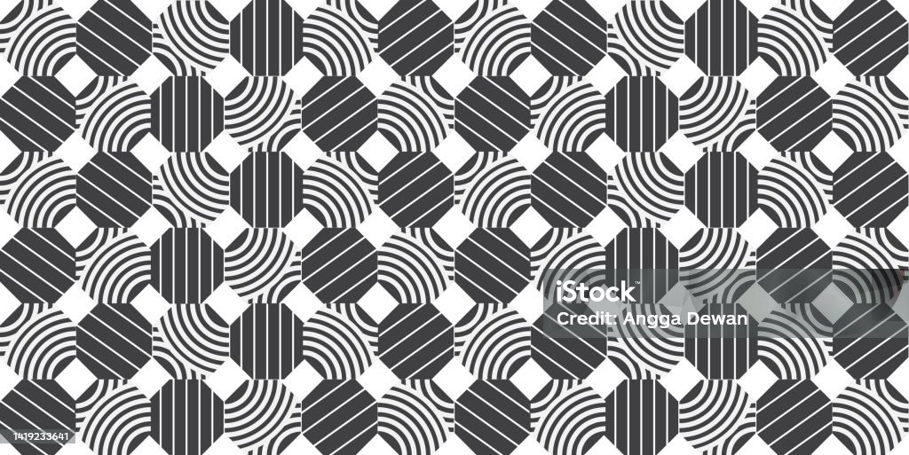 Ribal Vector Pattern Seamless Pattern Tribal Vector And Editable Stock Illustration ...
