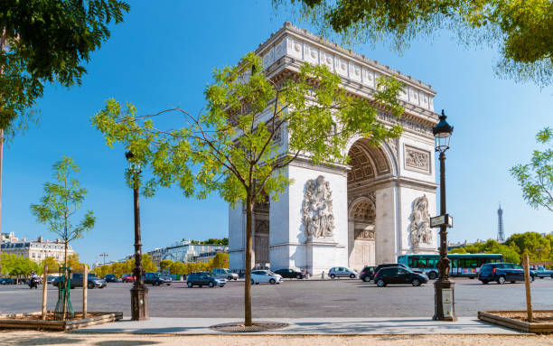 istock Avenue des Champs-Elysees Paris France Arc De Triomphe 1419257594