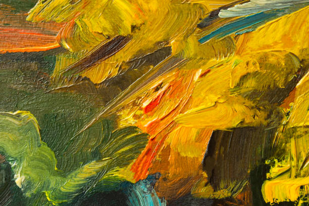 istock Abstract background autumn painting 1419258388