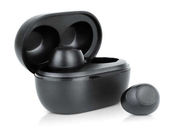 istock wireless headphones and case 1419259369