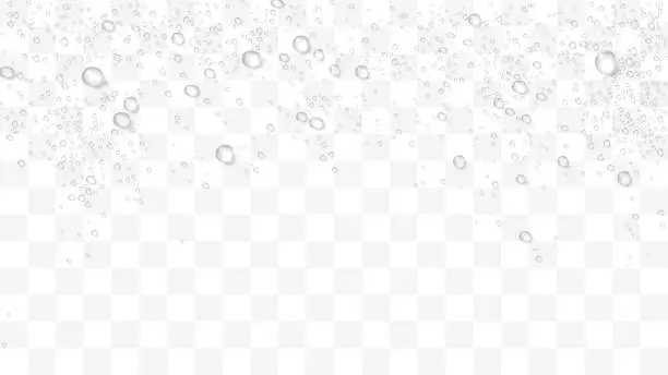 Vector illustration of water drop material