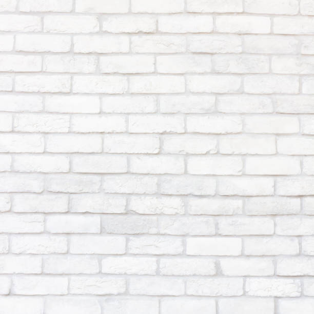 istock white brick wall texture used to make background suitable for interior and exterior home. 1419271538