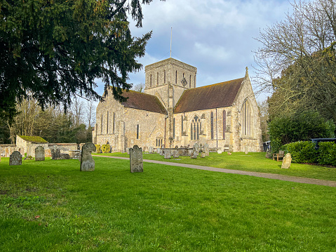 The Church of St Mary and St Melor is the parish church of the town of Amesbury, Wiltshire, UK. The town of Amesbury is home to the neolithic settlement of Stonehenge