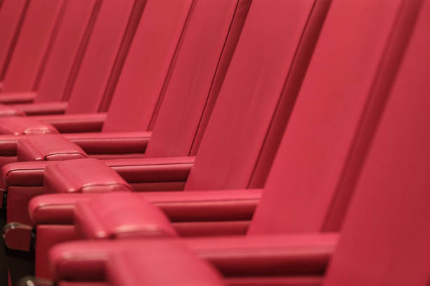 Conference or theatre seating - red