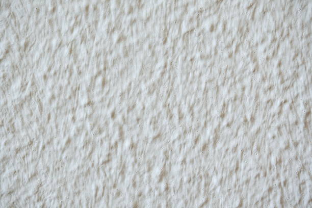 istock White rough-textured stucco interior wall. Close up shot, no people 1419293711
