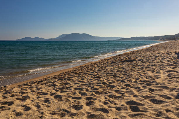 istock sunset at the beach in kos 1419293919