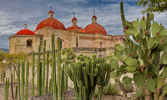 San Pablo de Mitla is a town and municipality in Mexico, known for the Mitla archeological ruins. The church of San Pablo was established by the Spanish on part of the ruins of the old Zapotec religious complex.