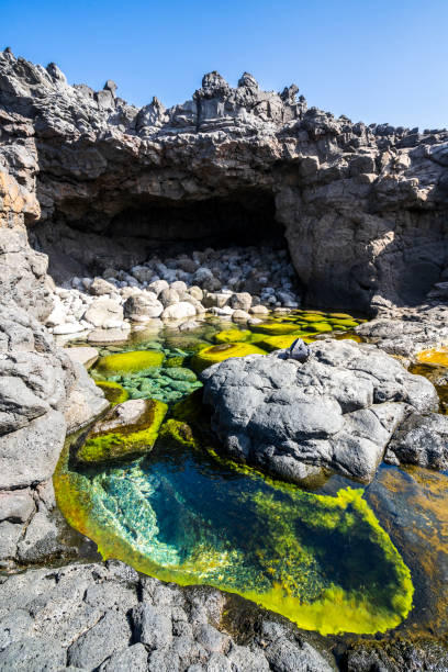 istock Natural pools Charcones in Lanzarote, Canary Islands, Spain 1419299422