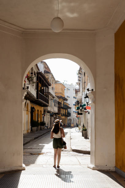 istock Girl under an arch 1419301801
