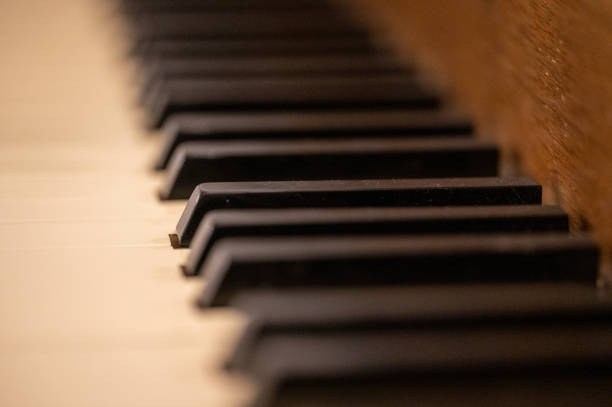 istock Dirty Piano Keys Close Up 1419305717