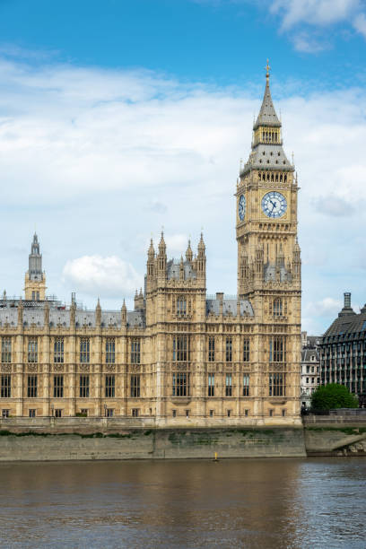 istock Big Ben and Westminster palace, river Thames, London UK 1419310084