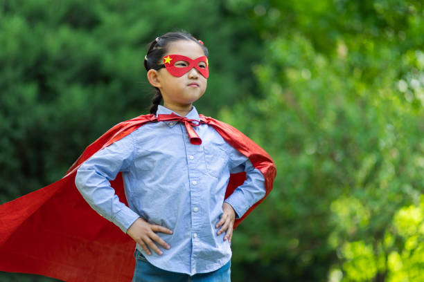 istock Supergirl Face Challenges with Confidence 1419316893