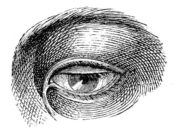 istock Antique illustration, ethnography and indigenous cultures: Korean eye 1419328139