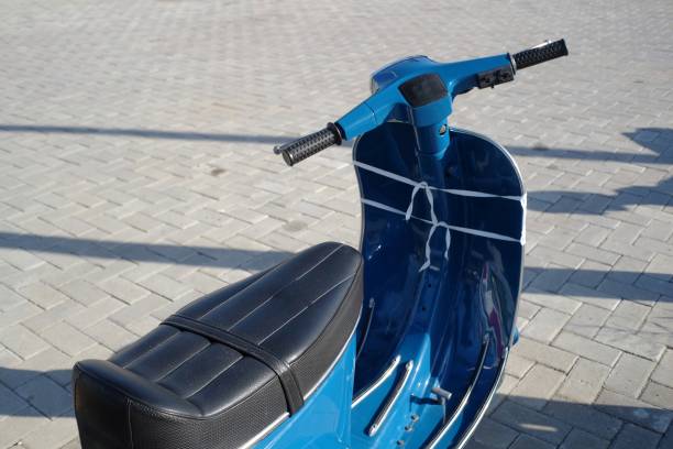 istock Modified motorcycle seat for type of scooter 1419339337