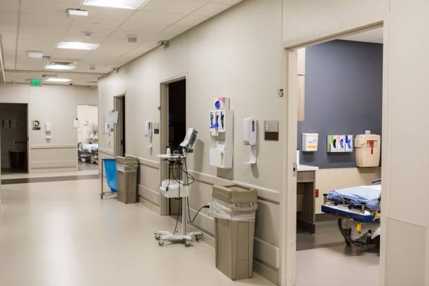 istock View from corridor of emergency examination rooms 1419346001