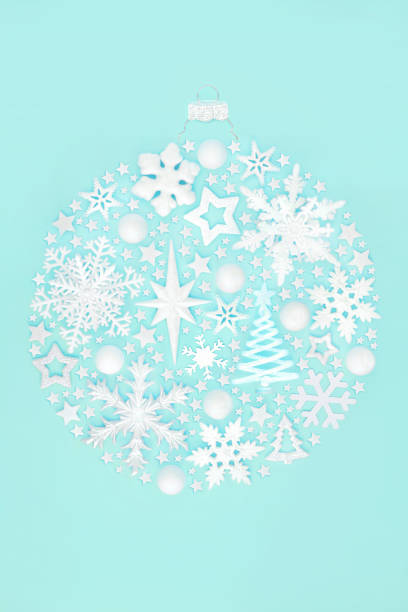 istock Magical Christmas Tree Round Shape Bauble Decoration 1419346180