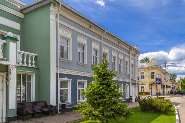 istock Street in Vyatskoe, Russia 1419346572